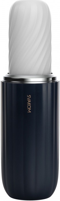 Черно-белый интерактивный мастурбатор Alex Neo 2 - Svakom - в Орле купить с доставкой