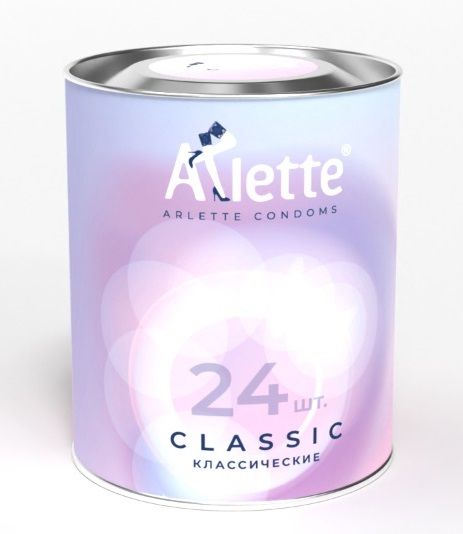 Классические презервативы Arlette Classic - 24 шт. - Arlette - купить с доставкой в Орле