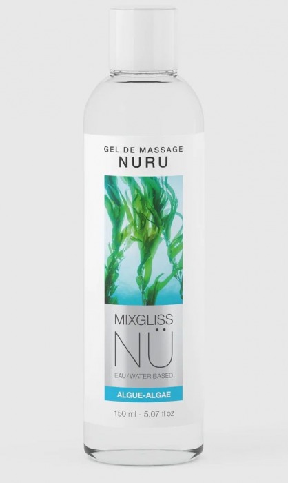 Массажный гель на водной основе Mixgliss NU Algae - 150 мл. - Strap-on-me - купить с доставкой в Орле
