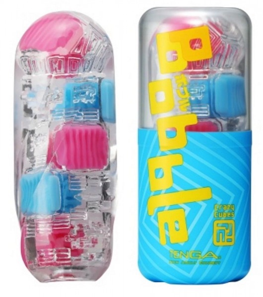 Мастурбатор Tenga Bobble Crazy Cubes - Tenga - в Орле купить с доставкой