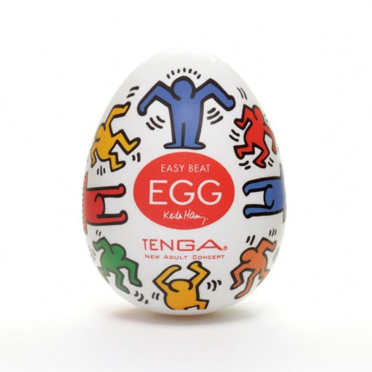 Мастурбатор-яйцо Keith Haring EGG DANCE - Tenga - в Орле купить с доставкой