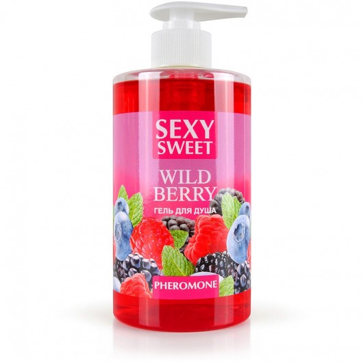 Гель для душа Sexy Sweet Wild Berry с ароматом лесных ягод и феромонами - 430 мл. -  - Магазин феромонов в Орле