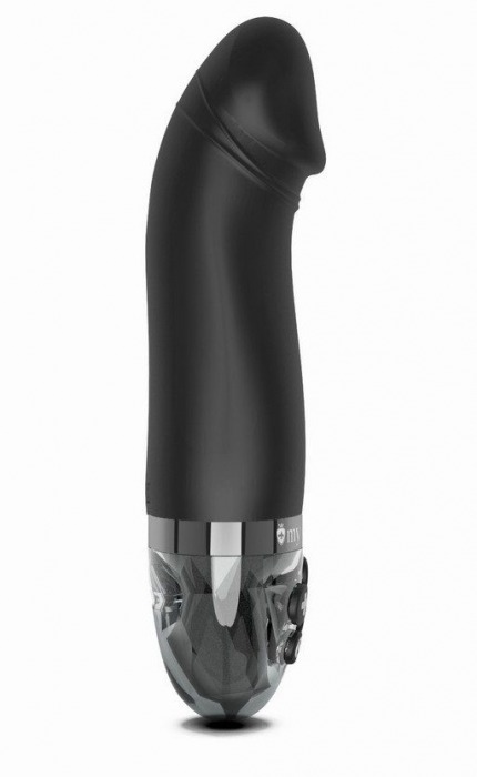 Черный вибратор с электростимуляцией Real Deal Neal - 16,5 см. - MyStim - купить с доставкой в Орле