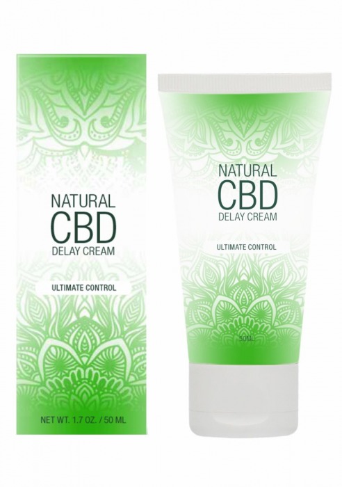 Крем-пролонгатор Natural CBD Delay Cream - 50 мл. - Shots Media BV - купить с доставкой в Орле