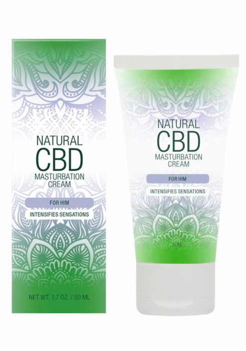 Крем для мастурбации для мужчин Natural CBD Masturbation Cream For Him - 50 мл. - Shots Media BV - купить с доставкой в Орле