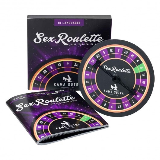 Настольная игра-рулетка Sex Roulette Kamasutra - Tease&Please - купить с доставкой в Орле