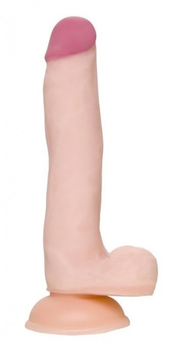 Телесный фаллоимитатор-реалистик Minc - 21 см. - A-toys купить с доставкой в интернет-магазине Orgasmix в Орле Телесный фаллоимитатор-реалистик Minc - 21 см. - A-toys