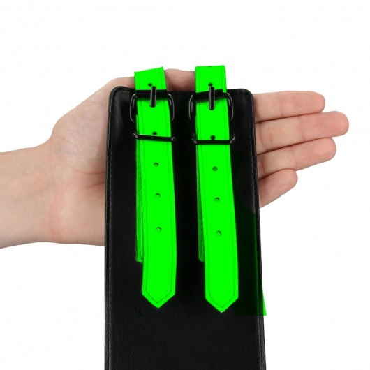 Набор для бондажа Thigh Cuffs with Belt and Handcuffs - размер S-M - Shots Media BV - купить с доставкой в Орле