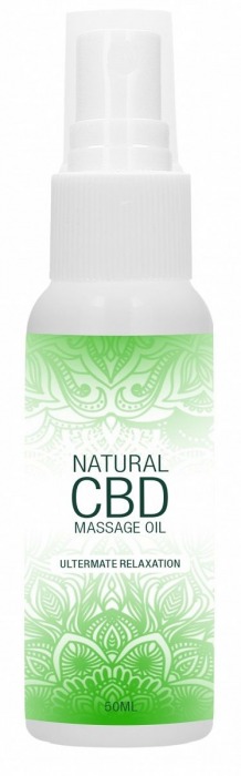 Массажное масло Natural CBD Massage Oil - 50 мл. - Shots Media BV - купить с доставкой в Орле