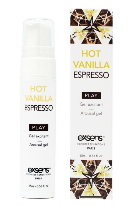 Возбуждающий гель Hot Vanilla Espresso Arousal Gel - 15 мл. - Exsens - купить с доставкой в Орле