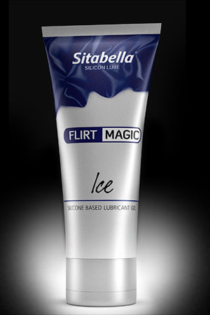 Силиконовая гель-смазка FLIRT MAGIC Ice с лёгким пролонгирующим эффектом - 75 мл. - Sitabella - купить с доставкой в Орле