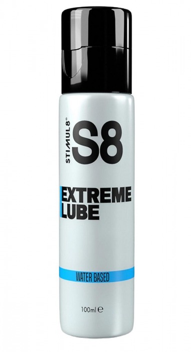 Лубрикант на водной основе S8 Extreme Lube - 100 мл. - Stimul8 - купить с доставкой в Орле