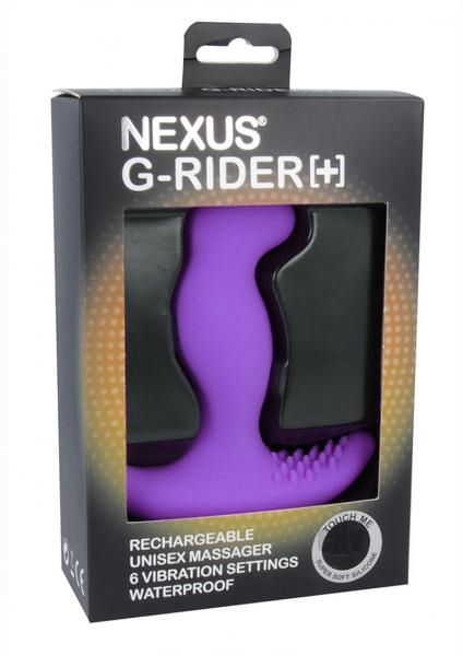 Фиолетовый вибромассажер простаты Nexus G-Rider+ - 12,6 см. - Nexus Range - в Орле купить с доставкой