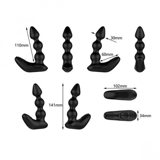 Черный вибростимулятор Nexus Bendz Prostate Edition - 14,1 см. - Nexus Range - в Орле купить с доставкой