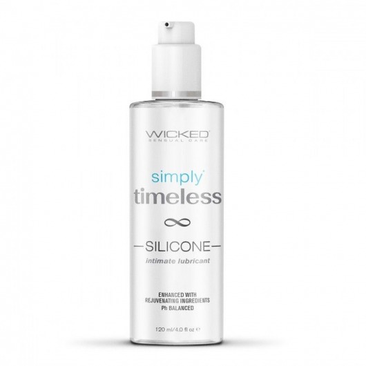 Лубрикант на силиконовой основе Wicked Simply Timeless Silicone - 120 мл. - Wicked - купить с доставкой в Орле