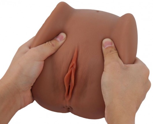 Мастурбатор Black Beauty - вагина и анус - S-HANDE - в Орле купить с доставкой