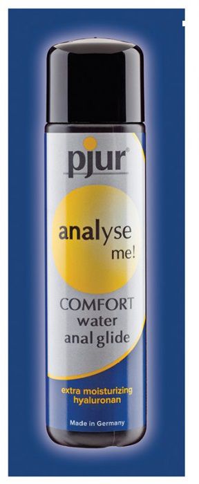 Анальный лубрикант pjur ANALYSE ME Comfort Water Anal Glide - 2 мл. - Pjur - купить с доставкой в Орле