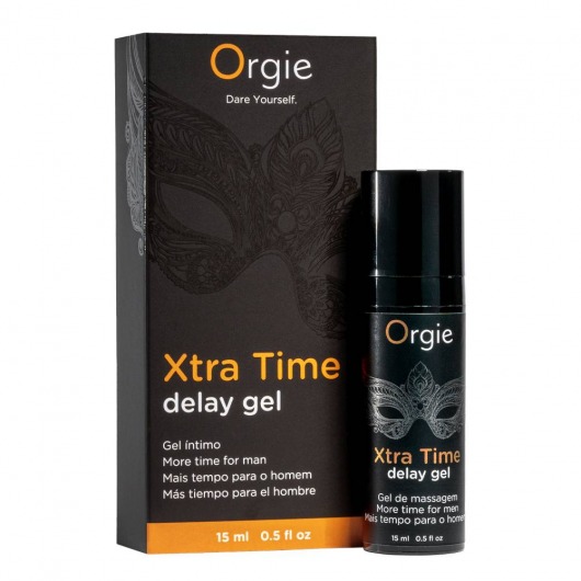 Продлевающий гель Orgie Xtra Time Delay Gel - 15 мл. - ORGIE - купить с доставкой в Орле