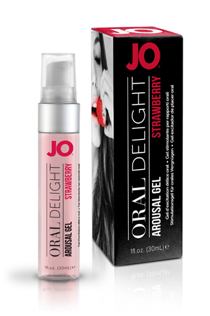 Клубничный лубрикант для оральных ласк Oral Delight Strawberry Sensation - 30 мл. - System JO - купить с доставкой в Орле