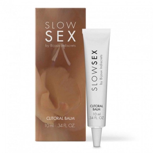 Бальзам для клитора Slow Sex Clitoral Balm - 10 мл. - Bijoux Indiscrets - купить с доставкой в Орле