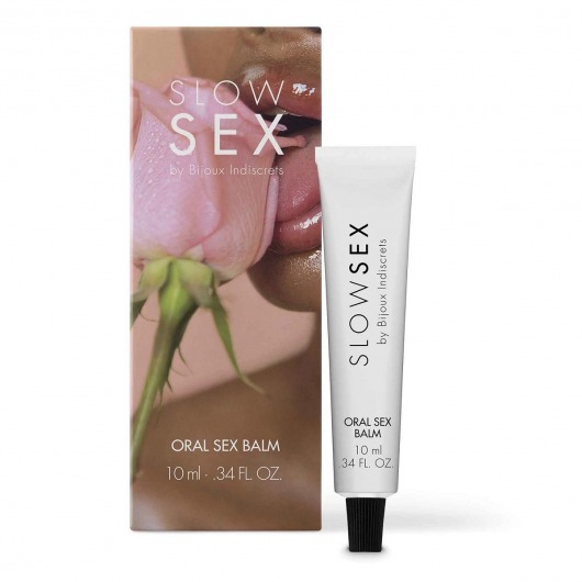 Бальзам для орального секса Slow Sex Oral Sex Balm - 10 мл. - Bijoux Indiscrets - купить с доставкой в Орле