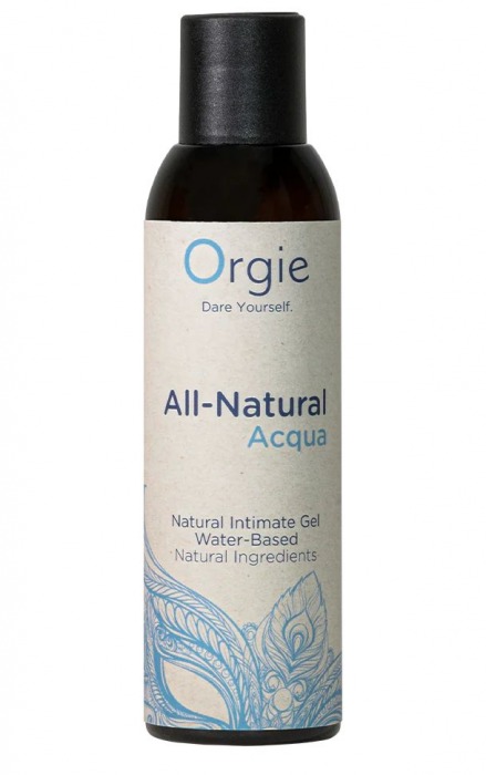 Интимный гель на водной основе Orgie All-Natural Acqua - 150 мл. - ORGIE - купить с доставкой в Орле