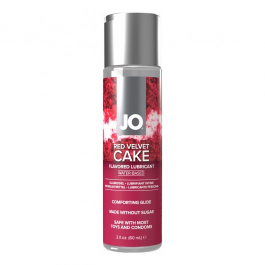 Лубрикант на водной основе JO H2O Red Velvet Cake Flavored Lubricant - 60 мл. - System JO - купить с доставкой в Орле