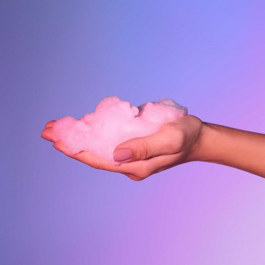 Массажная хрустящая пенка Tickle My Body Cotton Candy с ароматом сладкой ваты - 150 мл. - Love to Love - купить с доставкой в Орле