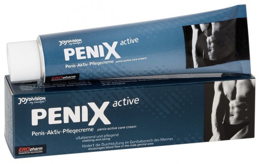 Возбуждающий крем для мужчин PeniX active - 75 мл. - Joy Division - купить с доставкой в Орле