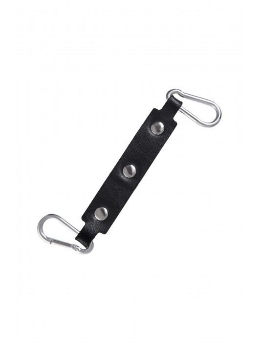 Черно-красные оковы из натуральной кожи - Pecado - купить с доставкой в Орле