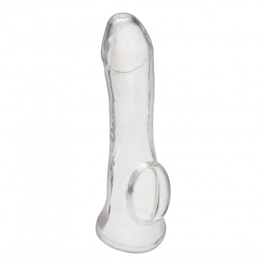 Прозрачная насадка на пенис Transparent Penis Enhancing Sleeve Extension - 15,9 см. - BlueLine - в Орле купить с доставкой