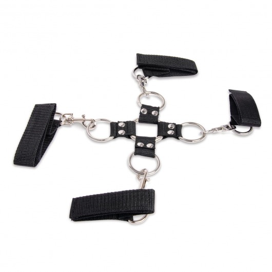 Набор для фиксации из 7 предметов Hogtie   Ball Gag Kit - Lux Fetish - купить с доставкой в Орле