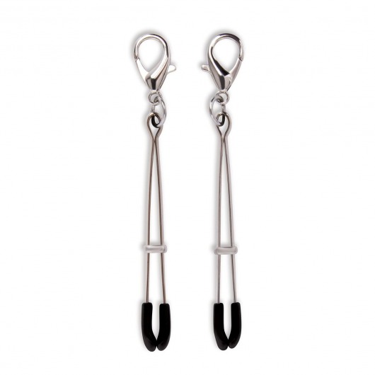 Большой эротический набор из 12 предметов Interchangeable Collar   Nipple Clips Set - Lux Fetish - купить с доставкой в Орле