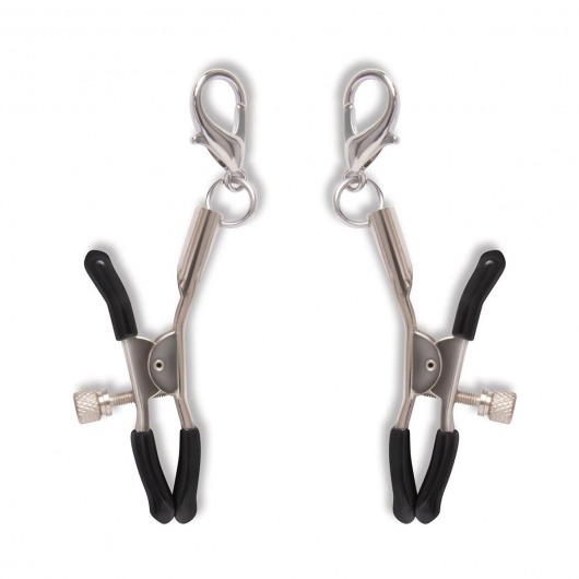 Большой эротический набор из 12 предметов Interchangeable Collar   Nipple Clips Set - Lux Fetish - купить с доставкой в Орле