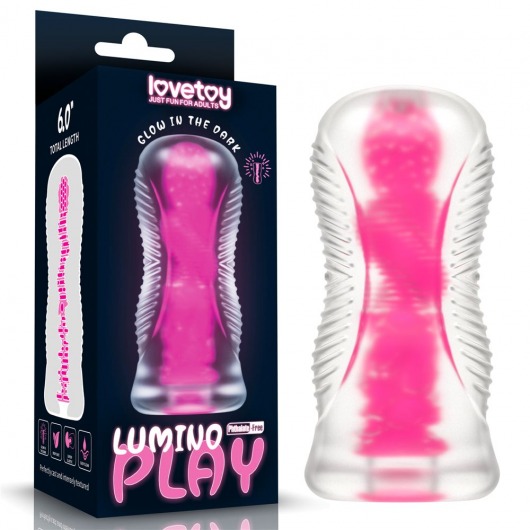 Светящийся в темноте мастурбатор 6.0 Lumino Play Masturbator - Lovetoy - в Орле купить с доставкой