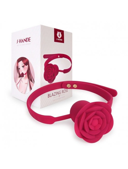 Розовый виброкляп Blazing Rose - S-HANDE - купить с доставкой в Орле
