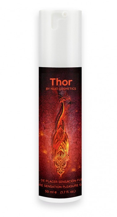 Возбуждающий унисекс гель Thor Fire Gel - 50 мл. - Nuei cosmetics - купить с доставкой в Орле