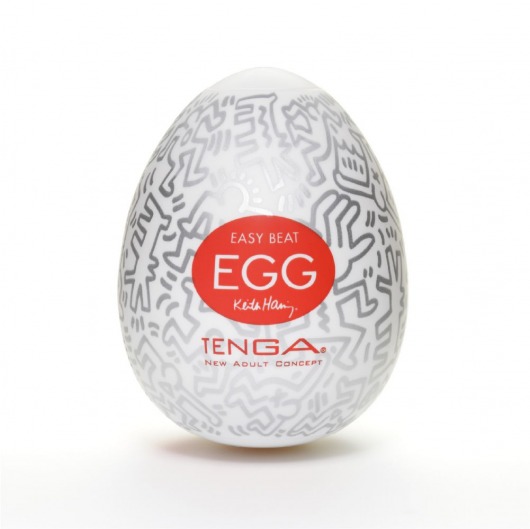 Мастурбатор-яйцо Keith Haring EGG PARTY - Tenga - в Орле купить с доставкой