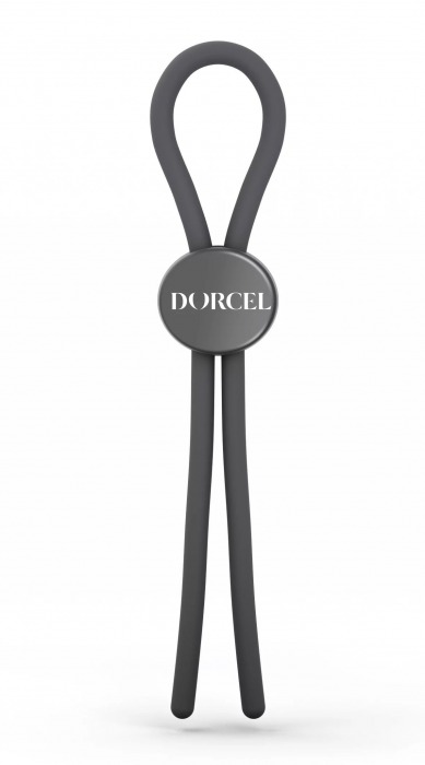 Серое эрекционное лассо на пенис Mr Dorcel - Dorcel - в Орле купить с доставкой