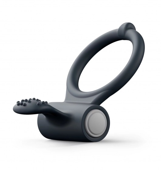 Черное эрекционное кольцо Power Clit - Dorcel - в Орле купить с доставкой