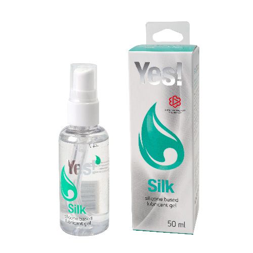 Силиконовая гипоаллергенная вагинальная смазка Yes Silk - 50 мл. - Sitabella - купить с доставкой в Орле