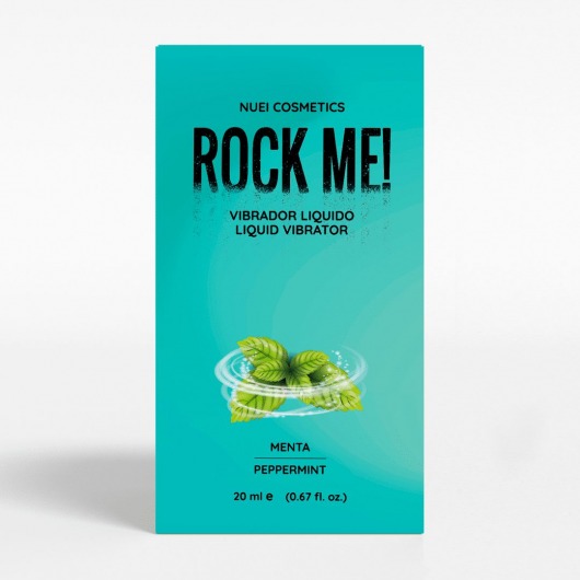 Жидкий вибратор Nuei Rock Me! с ароматом мяты - 20 мл. - Nuei cosmetics - купить с доставкой в Орле