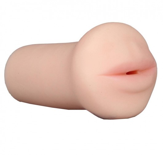 Нежный мастурбатор-ротик REALSTUFF 5INCH MASTURBATOR BJ - Dream Toys - в Орле купить с доставкой