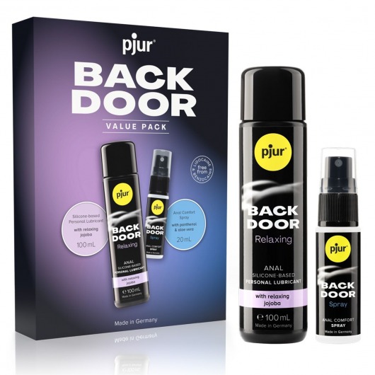 Набор для анального секса pjur Back Door Value Pack - Pjur - купить с доставкой в Орле