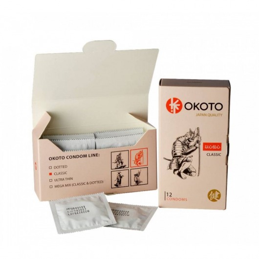 Презервативы OKOTO Classic - 12 шт. - Sitabella - купить с доставкой в Орле