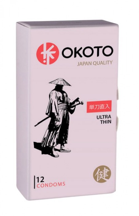 Тонкие презервативы OKOTO Ultra Thin - 12 шт. - Sitabella - купить с доставкой в Орле