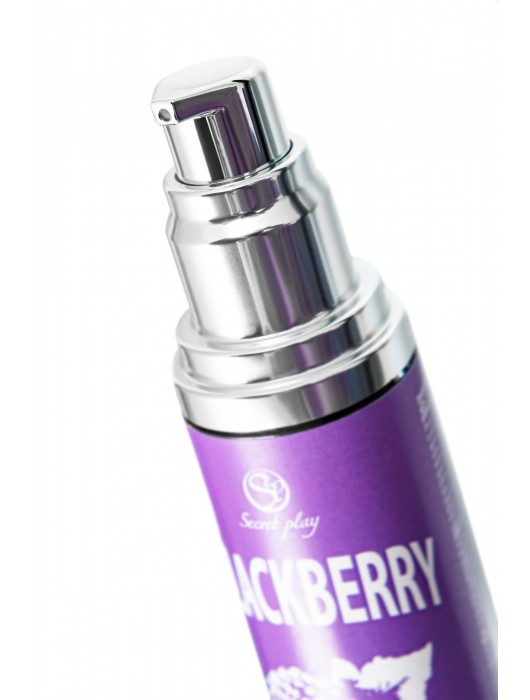 Массажное масло 2-в-1 Blackberry Hot Effect с разогревающим эффектом и вкусом ежевики - 50 мл. - Secret Play - купить с доставкой в Орле