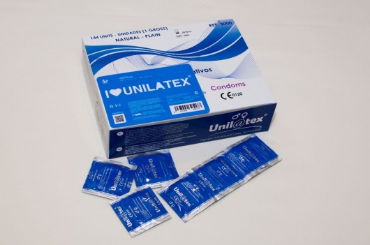 Классические презервативы Unilatex Natural Plain - 144 шт. - Unilatex - купить с доставкой в Орле