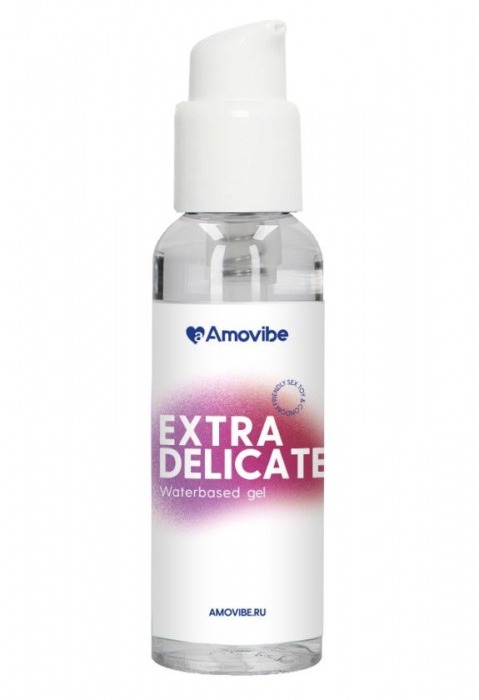 Гель на водной основе Amovibe Extra Delicate - 100 мл. - Amovibe - купить с доставкой в Орле