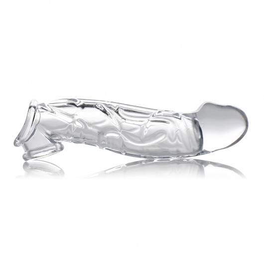 Прозрачная насадка для увеличения члена 2 Inch Clear Extender Sleeve - XR Brands - в Орле купить с доставкой